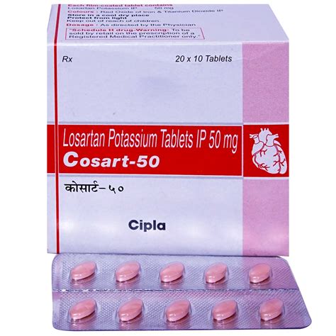 Cosart-50 Tablet 10's Price, Uses, Side Effects, Composition - Apollo ...