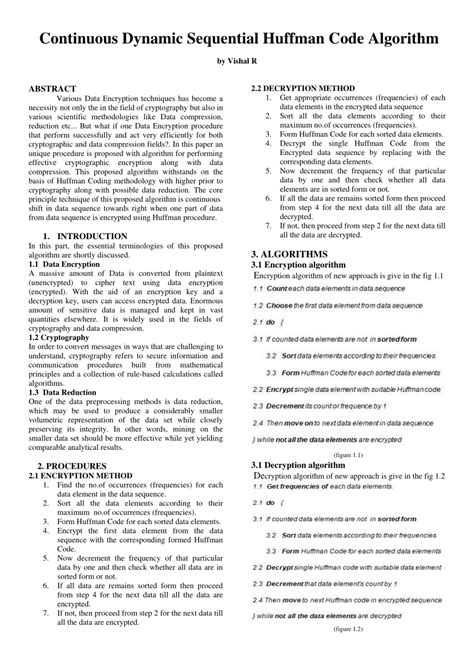 Huffman Code Algorithm 的图像结果