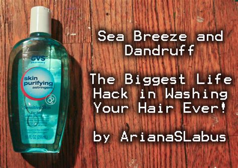 Sea Breeze Astringent Results