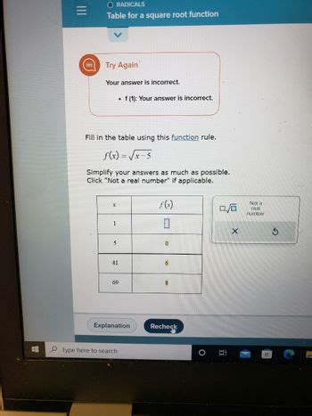 Fill in the Table Using the Function Rule 的图像结果