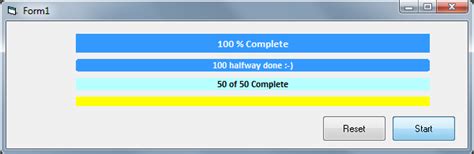 Progress Bar Visual Basic 的图像结果