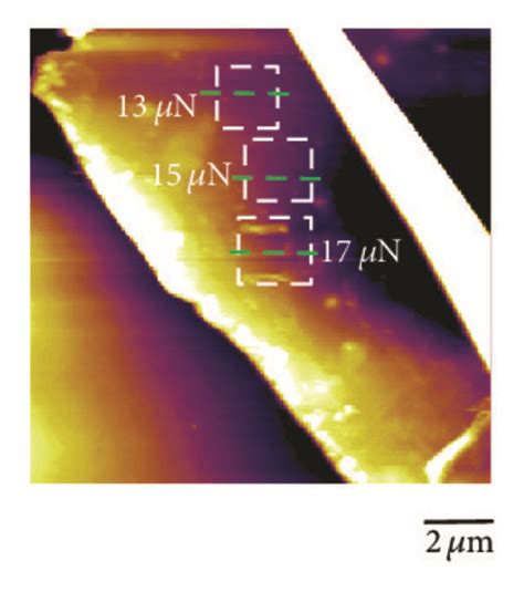 Image result for AFM Graphite Layers