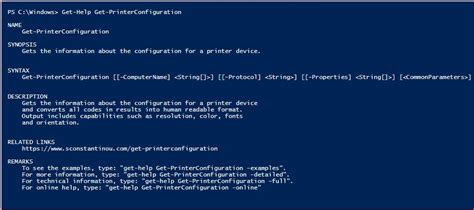 Image result for PowerShell Get Printer ID