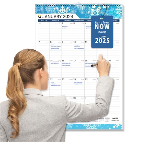 Snapklik.com : SUNEE 2024-2025 Large Wall Calendar 2275x155