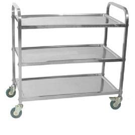 Stainless Steel 3 Layer Trolley Price | Erati Racking System