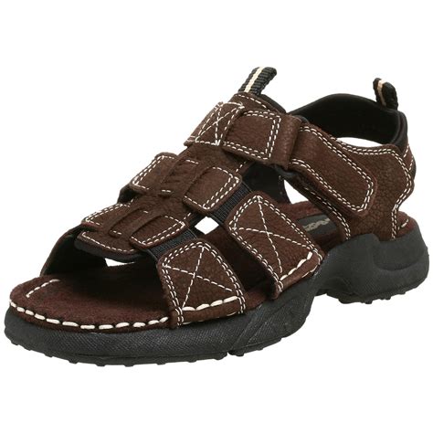 Buster Brown Little Kid/Big Kid Max Open Toe Sandal,Brown,5 M US Big ...