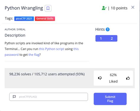 Image result for picoCTF Python Wrangling Solution