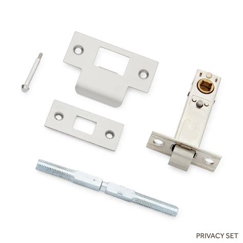 Satcher Brass Privacy Interior Door Set - Lever Handle - Right Hand ...