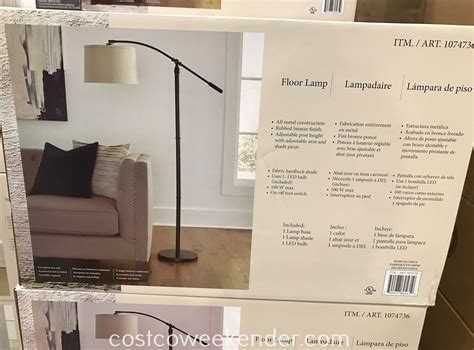 Uttermost Arc Floor Lamp | Costco Weekender