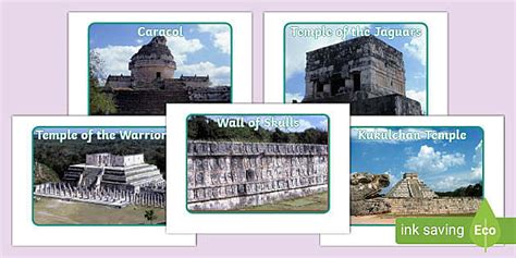 Ancient Maya Chichen Itza Display Photos (teacher made)