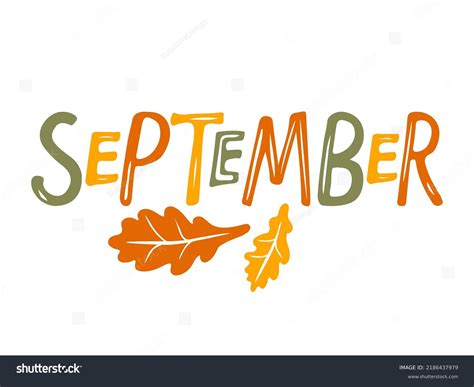 Word September: Over 15,817 Royalty-Free Licensable Stock Illustrations ...