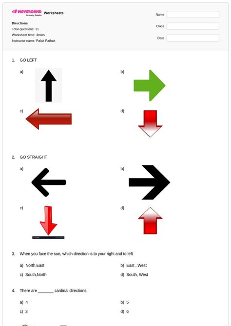 50+ Cardinal Directions worksheets for Class 2 on Wayground | Free ...