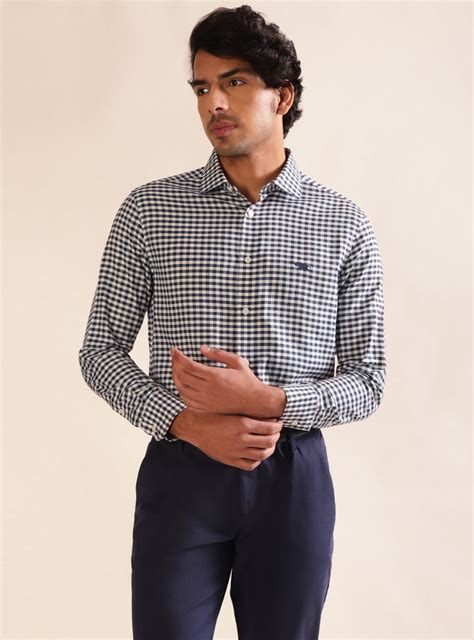 Andamen Space Dobby Check Shirt