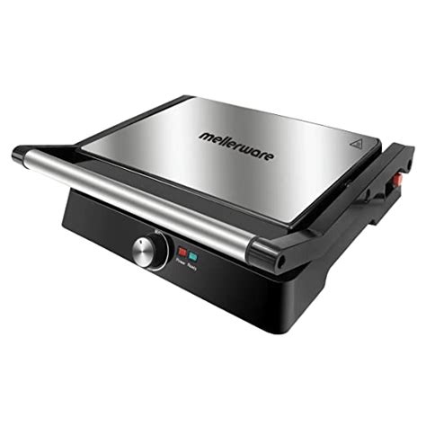 Mellerware INALSA Panini Grill Sandwich Maker 2200Watt - MWPG 01 with ...