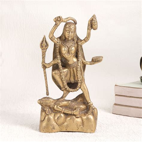 Buy Maa Kaali Brass Statue online | IndianShelf