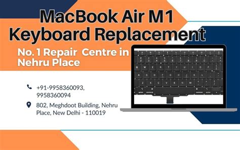 Affordable MacBook Air M1 Keyboard Replacement Cost in Delhi - MakCity