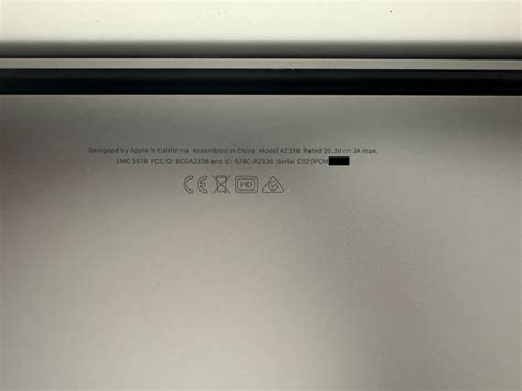 Image result for MacBook Pro Serial Number