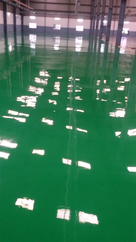 300 Microns Polyurethane Floor Coating for Industrial Use, Rs 18 ...