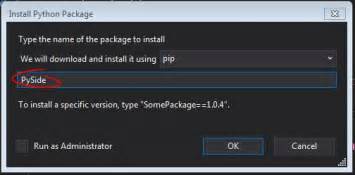 Image result for PySide in Visual Studio Code