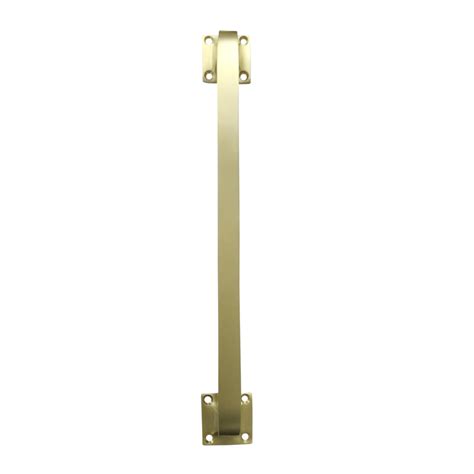 Quality 9.5 Inch "Simeon Georgian Brass Door Pull with 12" Backplate ...