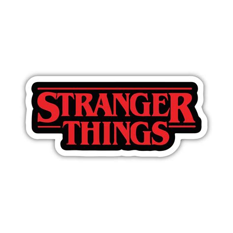Stanger Things Sticker – stickystore