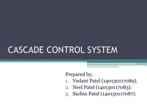 Cascade System Tutorial 的图像结果
