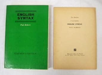 English Syntax : Roberts, Paul: Amazon.in: Books