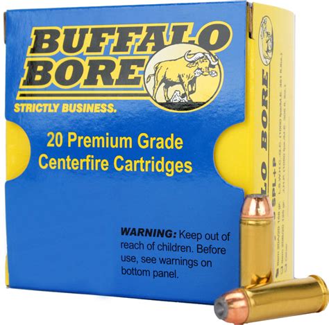 Buffalo Bore Ammunition Handgun 45 Colt JHP 260 Grains 20 Rounds Per ...
