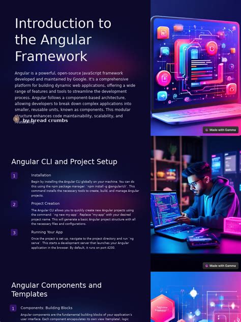 Angular Framework Tutorial 的图像结果