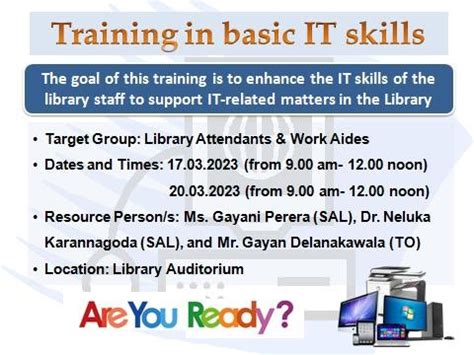 Image result for Library Specific Training