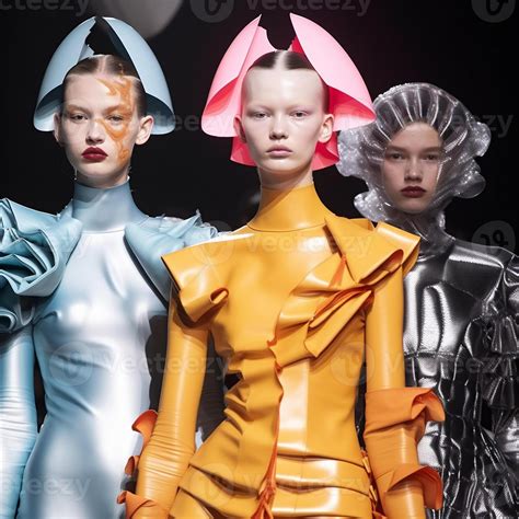 women with futuristic clothes 22810868 Stock Photo at Vecteezy