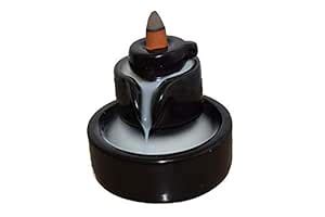 Puja N Pujari Resin Decorative Shiva Lingam Smoke Fountain Backflow ...