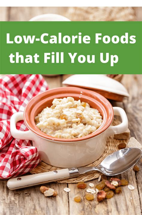 Low-Calorie Foods that Fill You Up