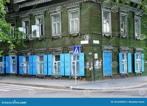 IRKUTSK, RUSSIA - AUGUST 03, 2019:130 Street Scene in Kvartal Quarter ...