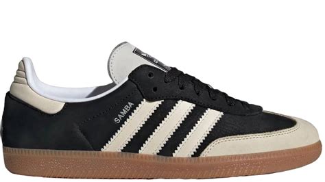Adidas Samba OG Black Wonder White (Women's) - Soccer Sneakers – Free ...