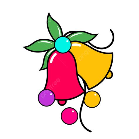 Illustration Of A Pair Hanging Bells Clip Art Vector Cute Bell Object ...