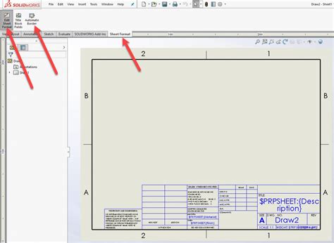 Image result for SolidWorks Adding a Border