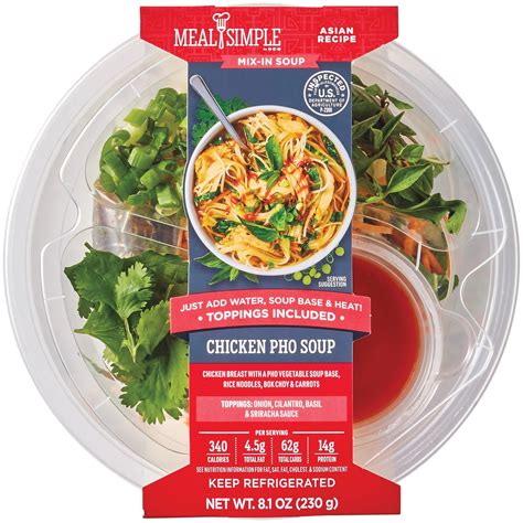 Meal Simple by H-E-B Chicken Pho Mix-In Soup - Shop Soup at H-E-B