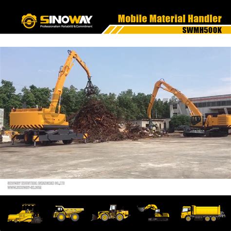 Heavy Duty Mobile Material Handling Equipment 50ton Warehouse Material Handler - Material ...