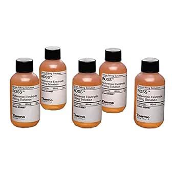 Thermo Scientific Orion pH Electrode Filling Solution 3M KCl (Case of 5 ...