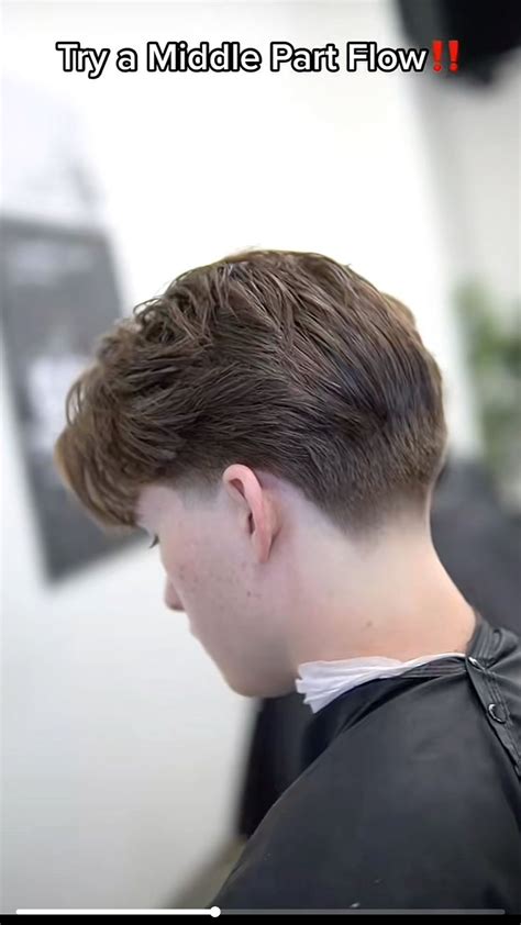 Low Taper Middle Part
