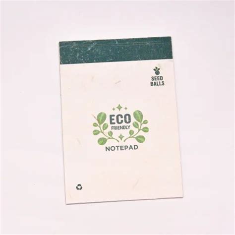 Note Pads - Ruled A5 Seed Paper Notepad Manufacturer from Avinashi