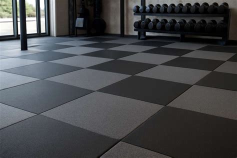 Durable and Easy-Install Interlocking Rubber Floor Tiles Indoor for ...