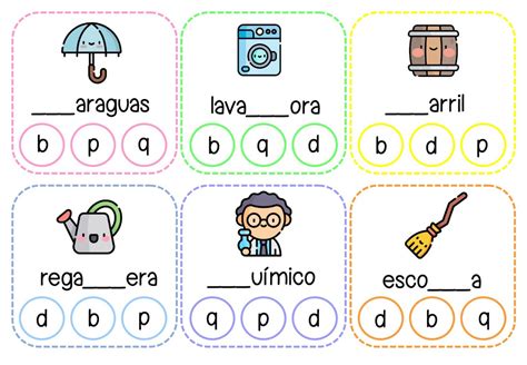 ACTIVIDADES GRAFEMAS DIFERENCIACIÓN b-d-p-q - Orientacion Andujar