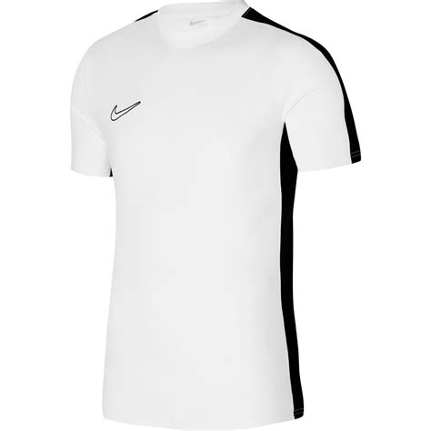Nike Dri-Fit Academy 23 Training Shirt White Black - KNVBshop.nl