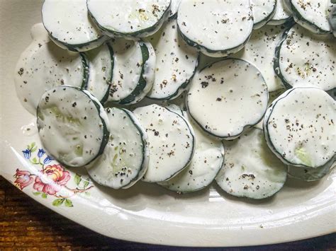 Fresh Sliced Cucumbers