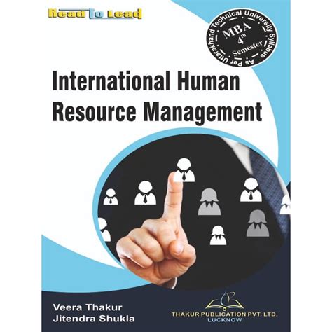 International Human Resource Management MBA 4 semester | Thakur ...