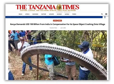 Fact Check: India’s space junk falls in Kenya, prompting calls for ...