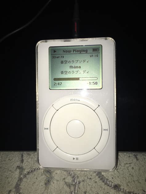 Original iPod from 2001 : r/VintageApple