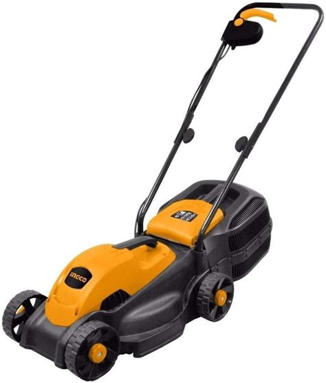 Ingco 1600W Electric Lawn Mower with high Speed 3200rpm (Grass Box Size ...